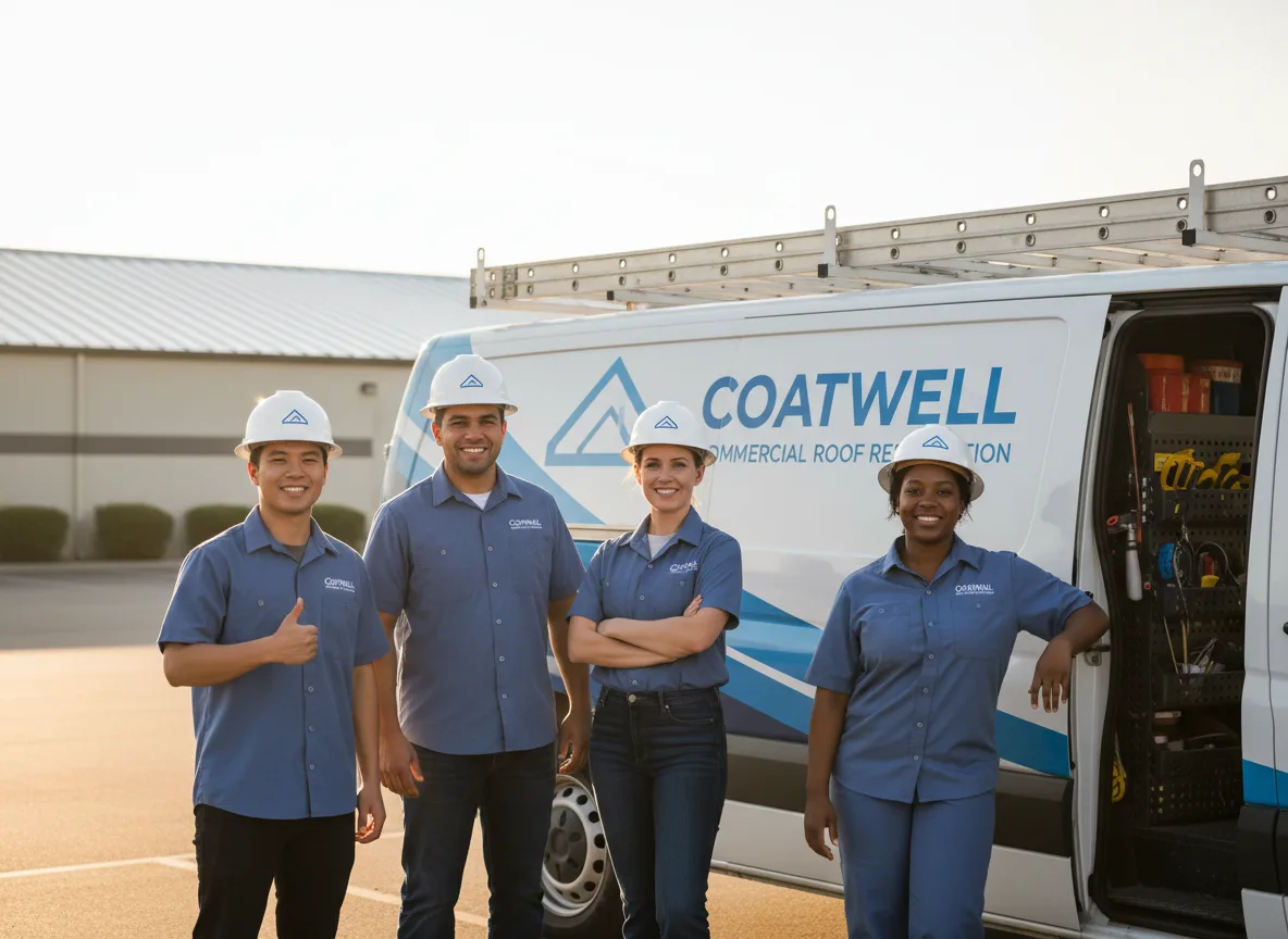 Commercial roof coating company in Toney, AL